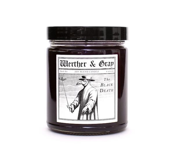 Black Death Scented Candle
