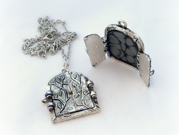 Dark Fairytale Gate Pendant Necklace