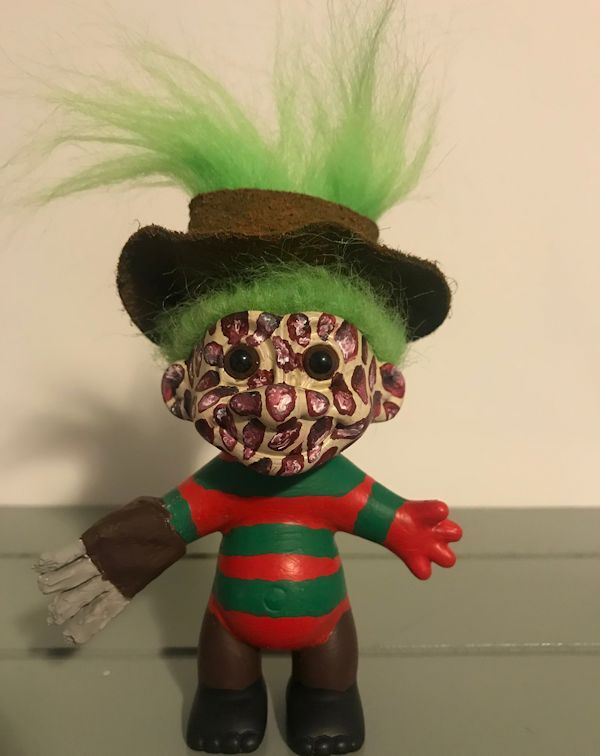 Freddy Krueger Troll Doll