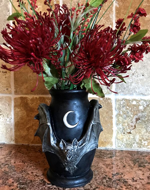 Vampire Bat Vase