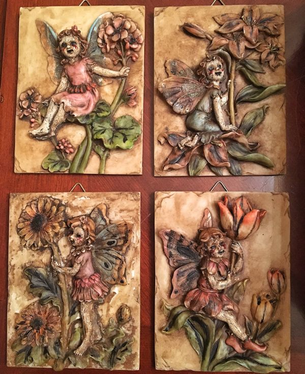 3D Nightmare Horror Fairy Plaques