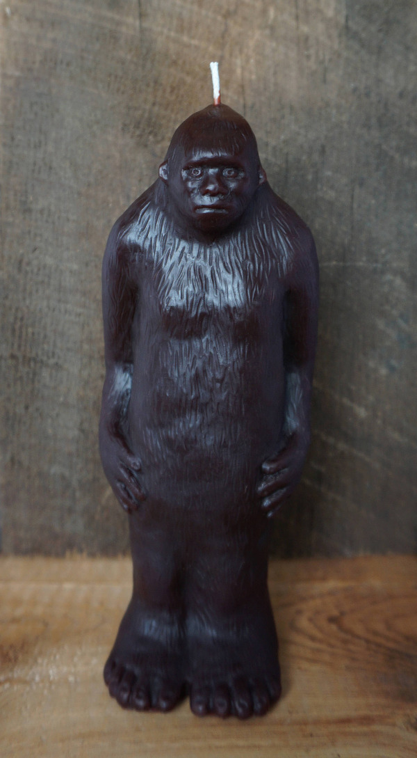 Bigfoot Candle: Let The Sasquatch Light Up The Room