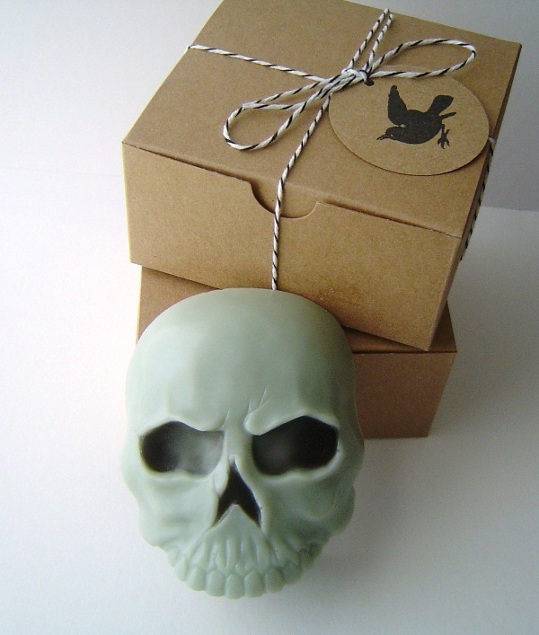 Handmade Skull Soap