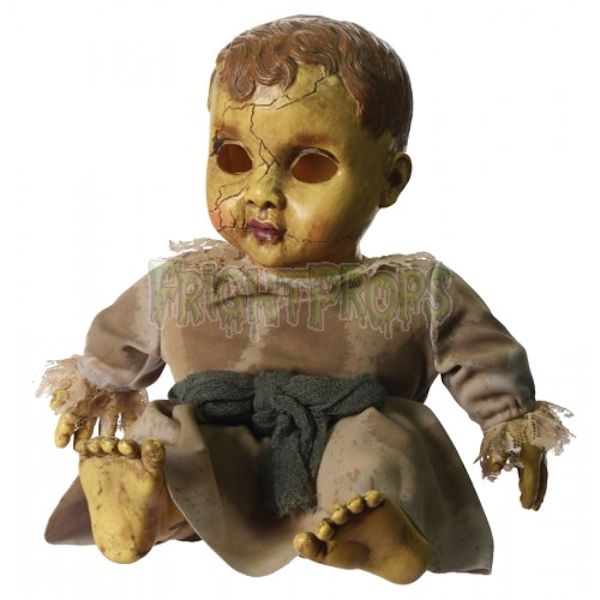 Vintage Looking Haunted Doll With Sound