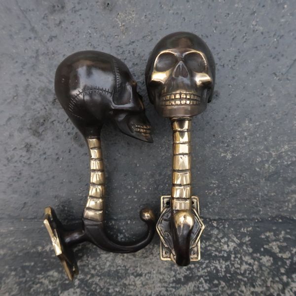 Gothic Skull Coat Hooks