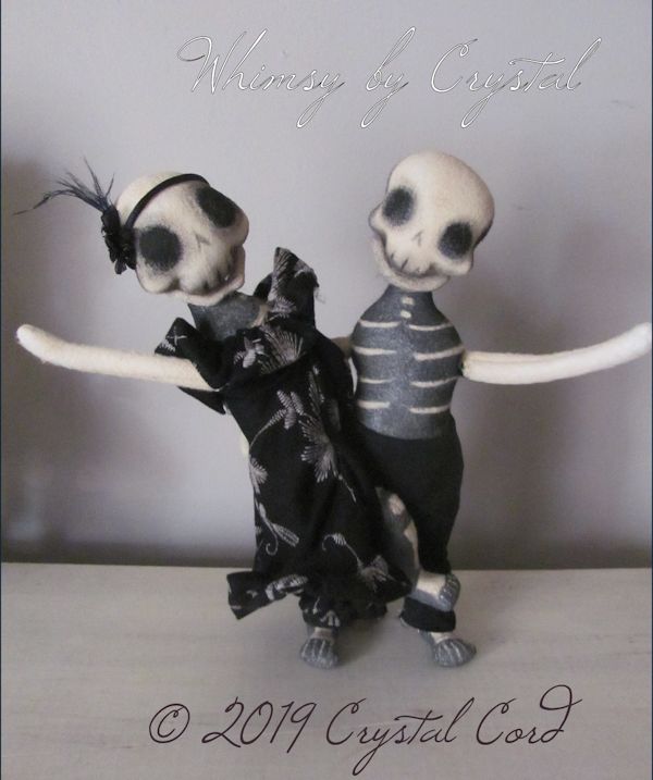 Freaky Dancing Skeleton Dolls