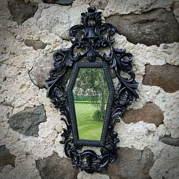 Gothic Coffin Mirror